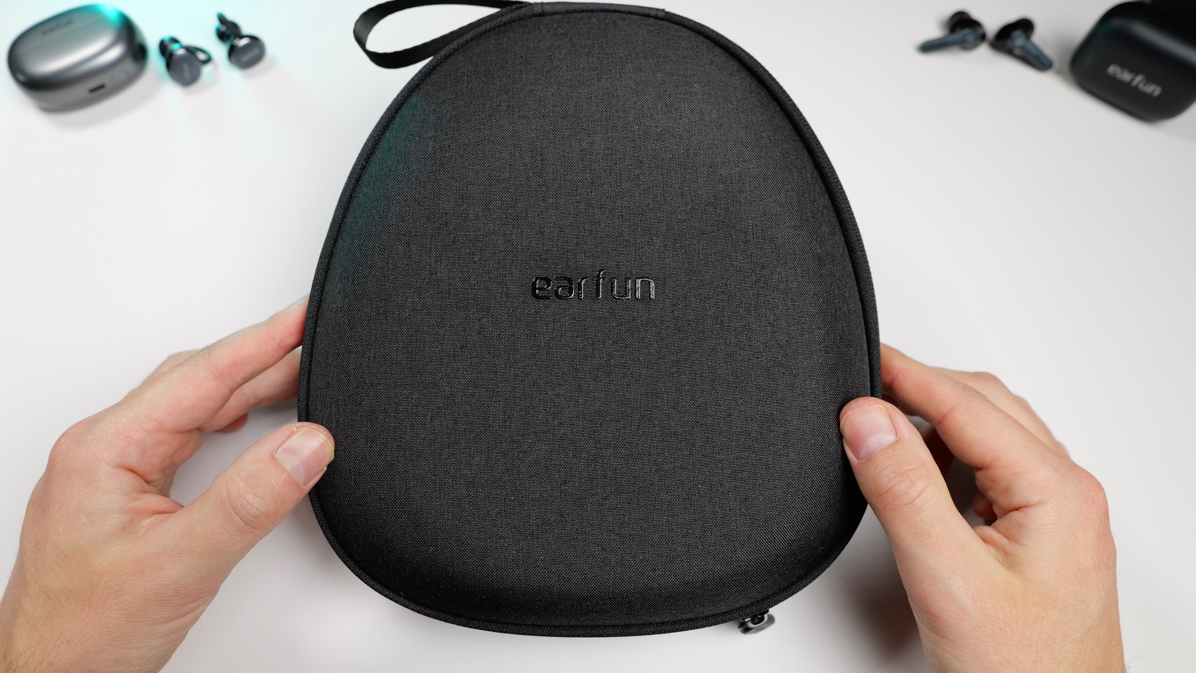 Hard case included